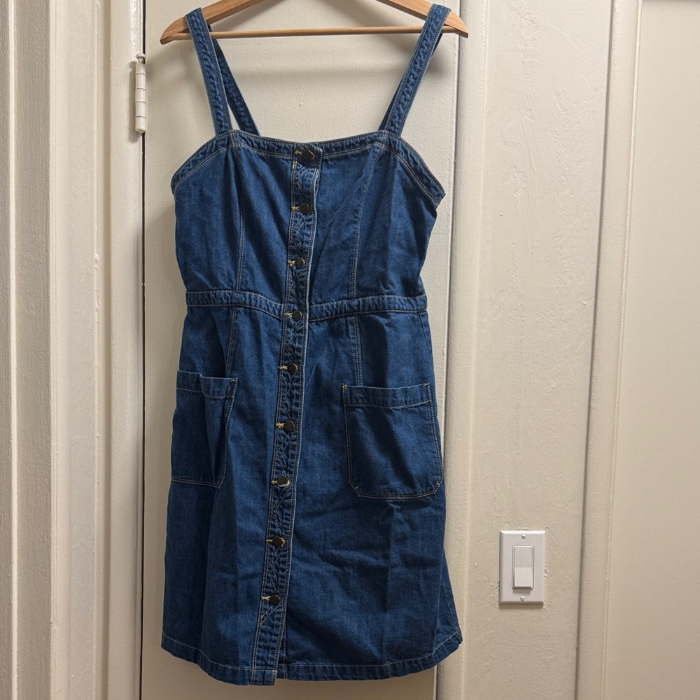 Old Navy Blue Denim Mini Dress